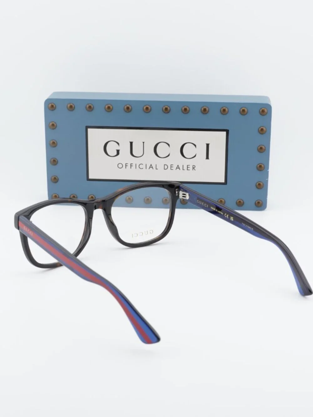 Gucci GG0004ON 003 Square Eyeglasses 53mm - Havana
